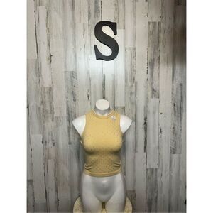 Tank top with rhinestones